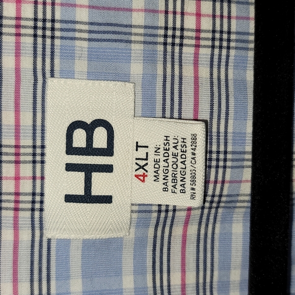 Harbor Bay Other - 4XLT Harbor Bay Easy Care Sport Shirt.